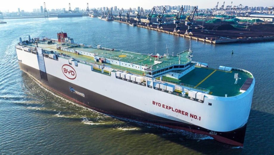 Está equipado con un innovador sistema de propulsión dual de GNL (gas natural licuado) y combustible convencional. (Foto: gentileza BYD)