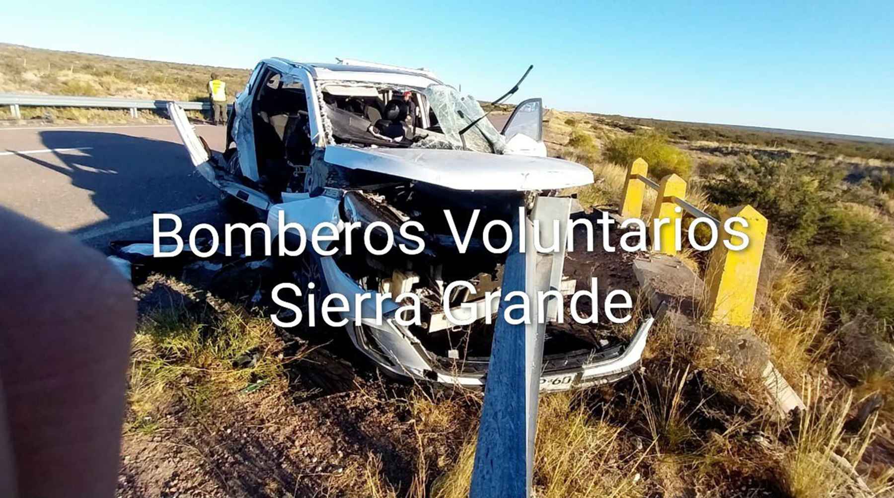Una familia de Chile terminó hospitalizada luego de un choque en Ruta 3 ...