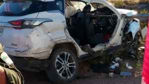 Una familia de Chile terminó hospitalizada luego de un choque en Ruta 3, cerca de Sierra Grande