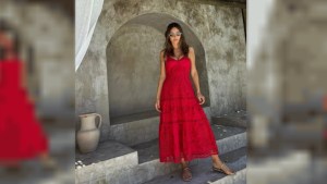 Pampita deslumbró en Punta del Este con un vestido artesanal valuado en más de $500.000