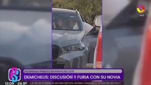 “Exageraron”: la novia de Martín Demichelis negó su escandalosa pelea en Punta del Este
