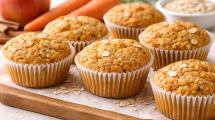Imagen de Muffins de manzana y zanahoria: la receta fácil y sin azúcar para una merienda saludable
