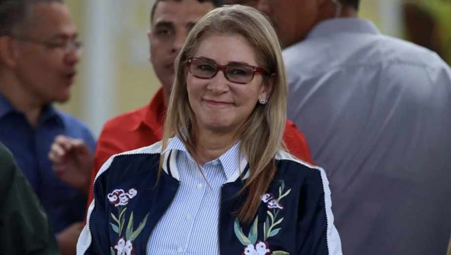 Cilia Flores de Maduro fue detenida hoy junto a su marido.-