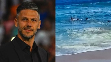 Video: el dramático rescate de la familia de Martín Demichelis en Punta del Este