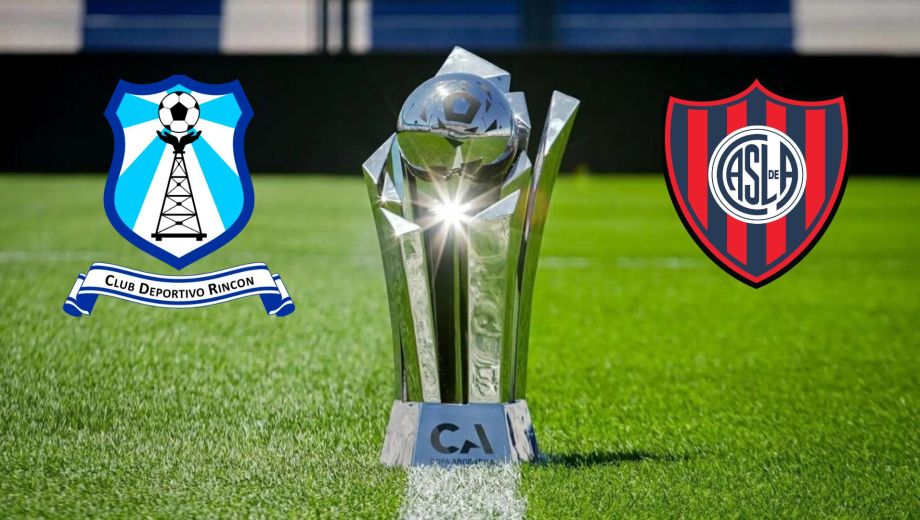 Deportivo Rincón y San Lorenzo se enfrentarán el viernes 20 de marzo.