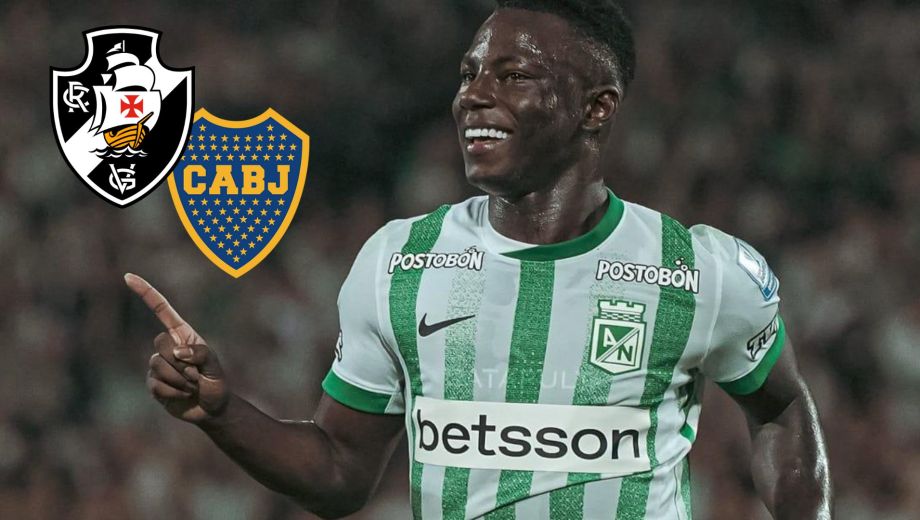 Vasco da Gama alcanzó un acuerdo con Atlético Nacional y le soplaría el refuerzo a Boca.
