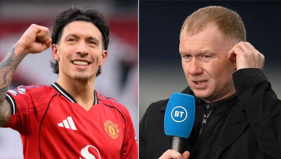 Lisandro Martínez volvió a ser criticado por Paul Scholes.