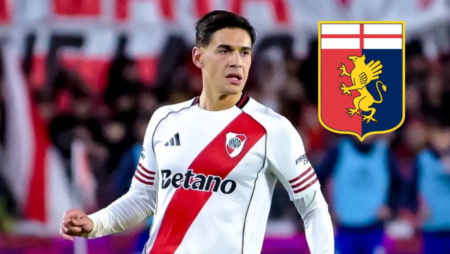 Martínez Quarta, seguido de cerca por Genoa, dirigido por Daniele De Rossi.