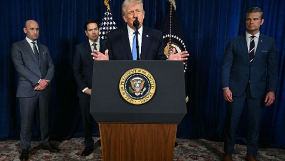 Donald Trump dijo que gobernarán Venezuela hasta una transición.