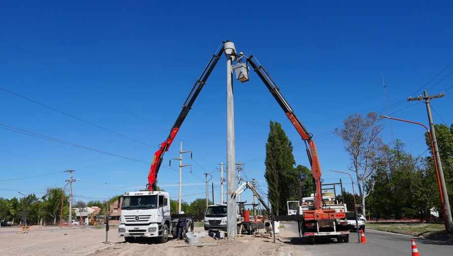 Cortes programados de luz en Río Negro. 
