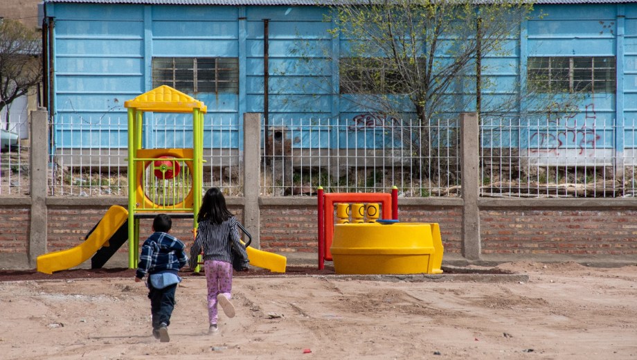 Neuquén incorpora nuevas escuelas infantiles. (Gentileza).