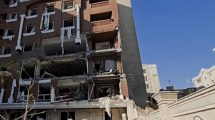 Imagen de Una explosión sacudió un edificio en una ciudad portuaria de Irán 