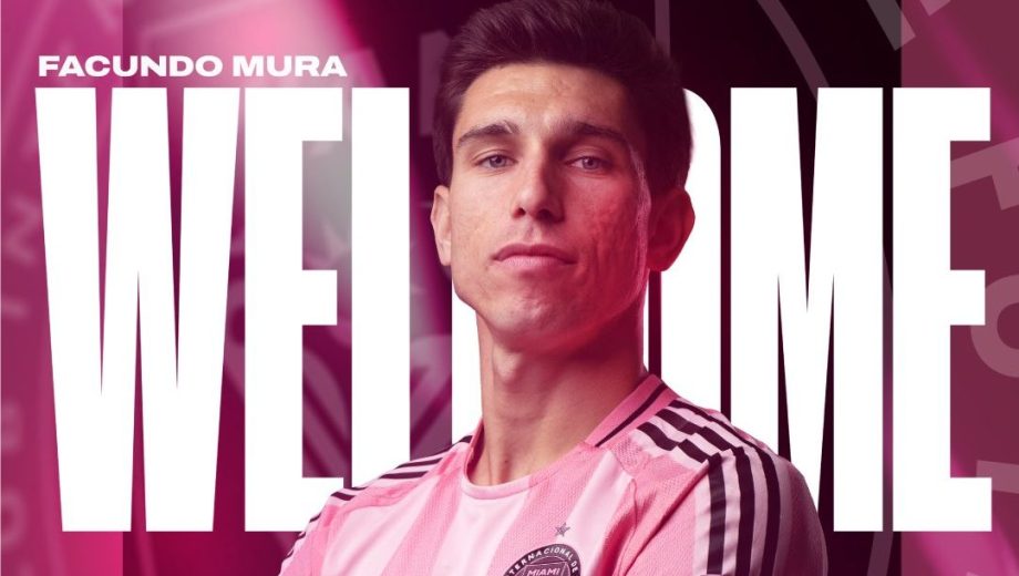 Facundo Mura ya es refuerzo de Inter Miami.