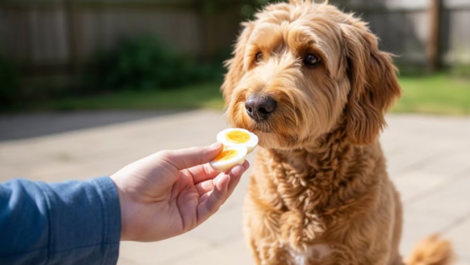 Por qué recomiendan darle huevo duro al perro.