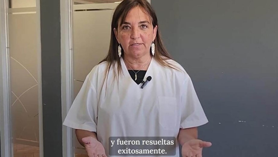Mercedes Ibero, la exviceministra de Río Negro, es directora nacional en Salud. Foto Gentileza