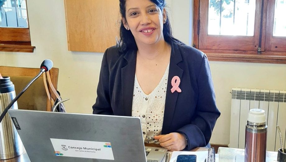 Natalia Almonacid, de la militancia de JSRN y el Concejo de Bariloche al gabinete de Weretilneck. Archivo