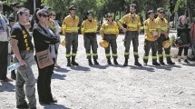 Imagen de Buscan un régimen especial para brigadistas de incendios forestales