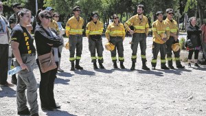 Buscan un régimen especial para brigadistas de incendios forestales