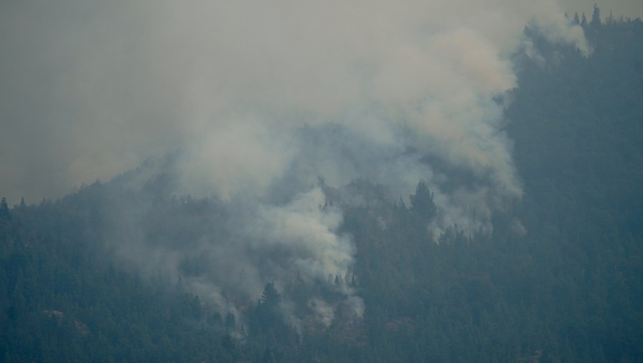 Por baja nubosidad no pueden operar los medios aéreos. Foto: Marcelo Martínez