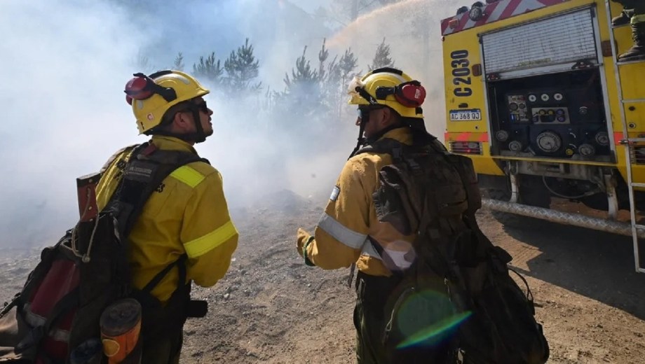 Incendios en la Patagonia. Foto: gentileza Ignacio “Nacho” Torres. 