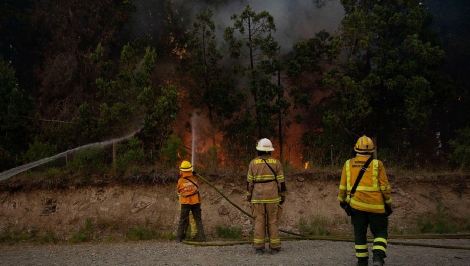 Incendios forestales en Neuquén y Río Negro. Foto: archivo 