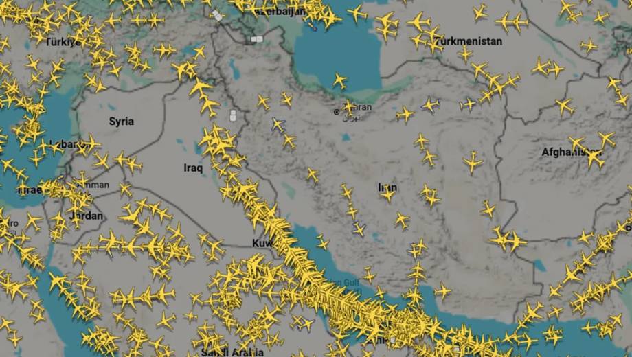 Irán reabrió su espacio aéreo este jueves. (Imagen: captura de pantalla) 