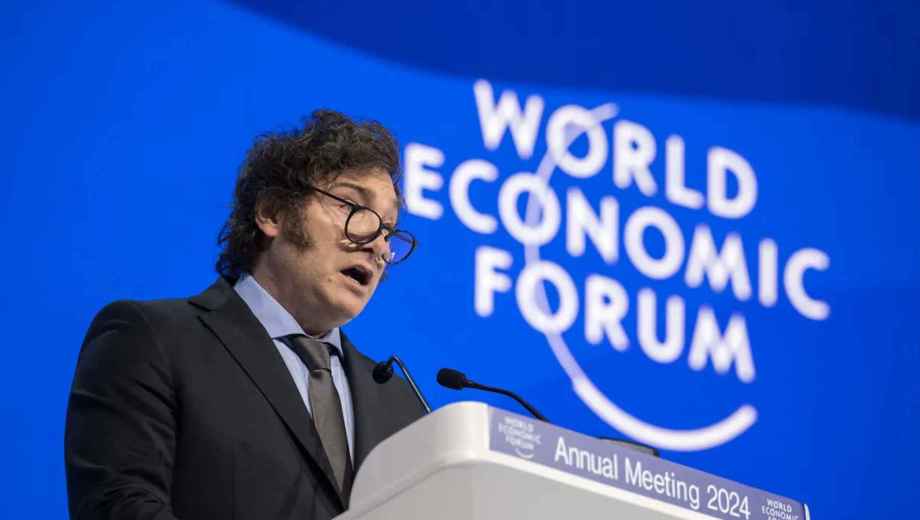 Javier Milei participa del Foro Económico Mundial de Davos con una agenda centrada en política internacional y economía. Foto: archivo.