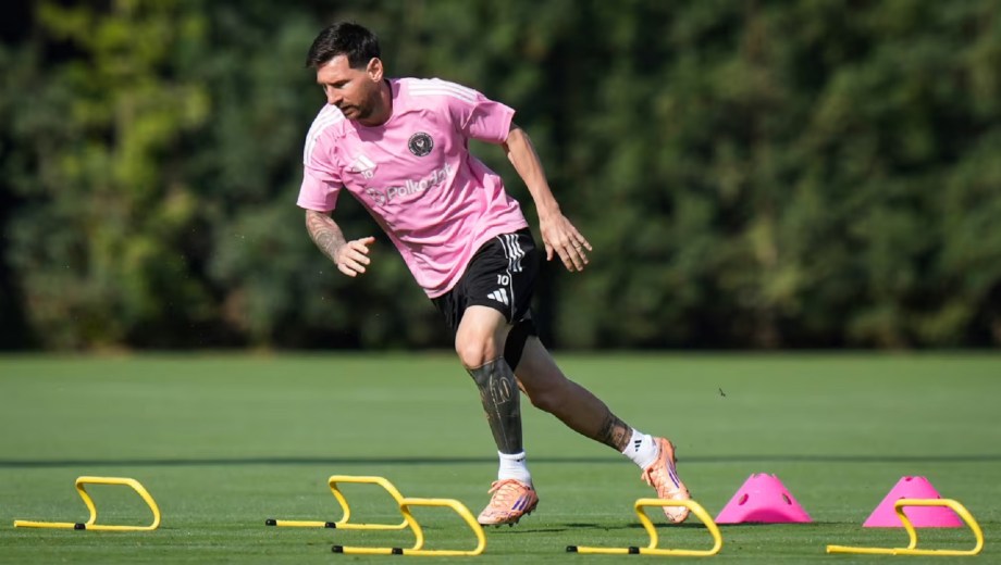 Messi regresa a los entrenamientos con el Inter Miami.
