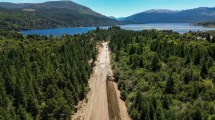 Imagen de Ruta 62 hacia el lago Lolog: el gobernador Figueroa requirió mayor rapidez a la constructora