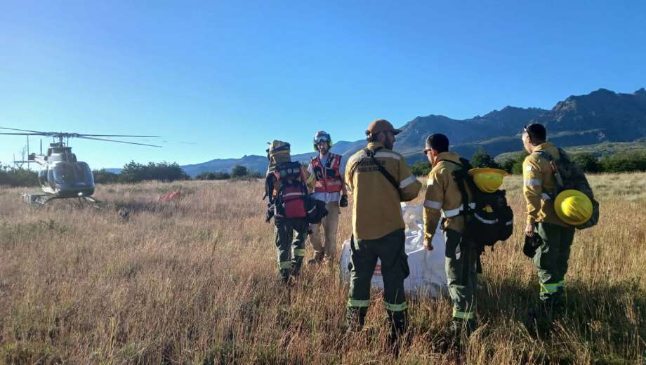El incendio pasó de activo a contenido este jueves 29 de enero. (Foto: gentileza)
