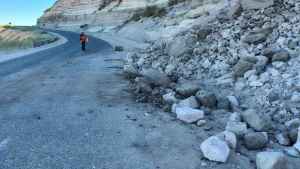 Precaución en la Ruta 40: desmoronamiento complica el tránsito en Neuquén, a qué altura