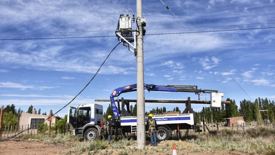 Con este tramo de obra quedó la totalidad del sector. (Foto: gentileza)