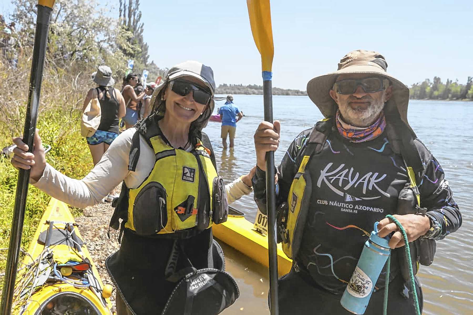 Unidos por el canotaje, guiados por el río: Josefina y el Turco, desde Santa Fe al corazón de la Regata