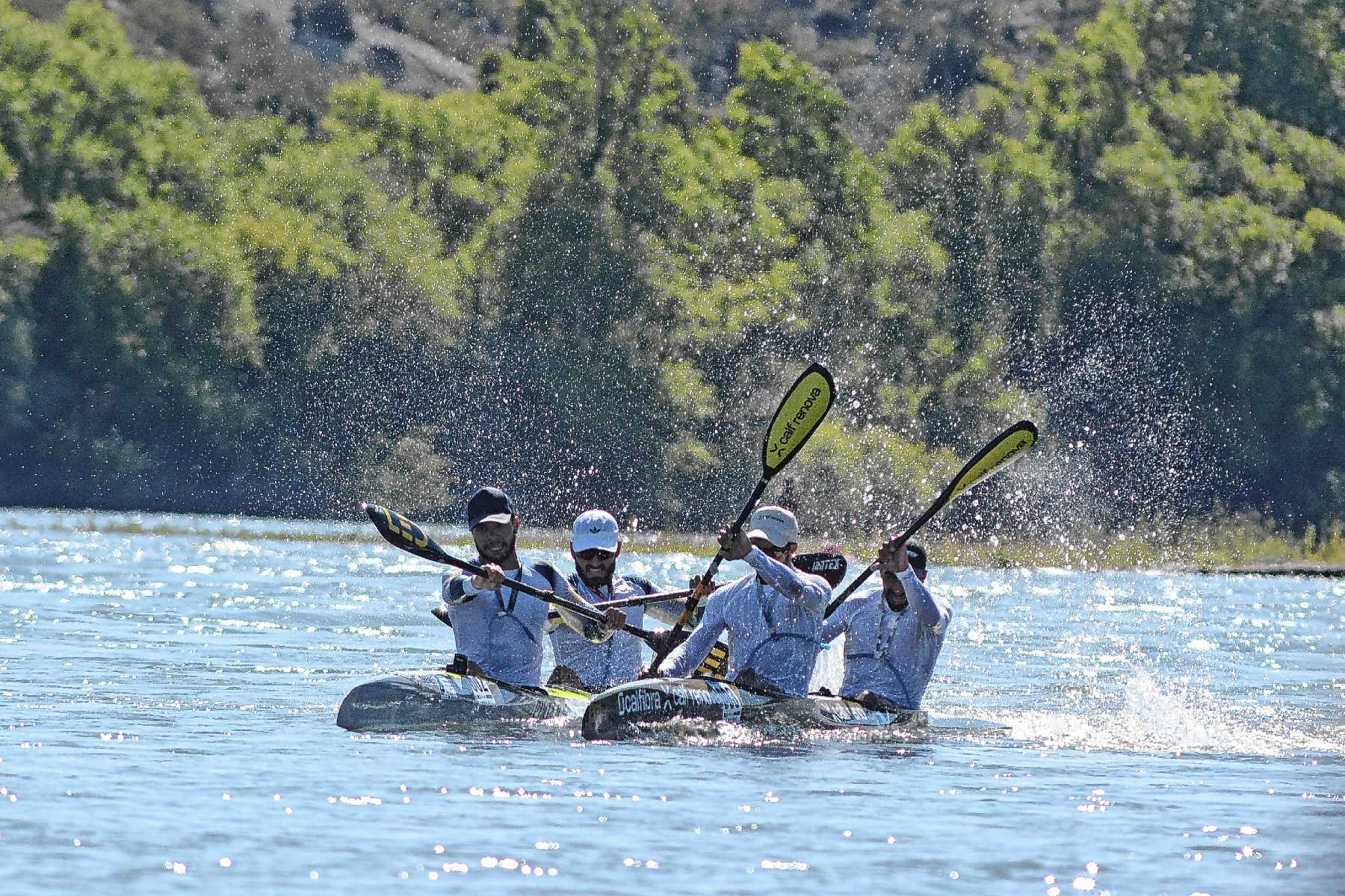 Después del descanso, se retoma la acción con la cuarta etapa de la Regata del Río Negro