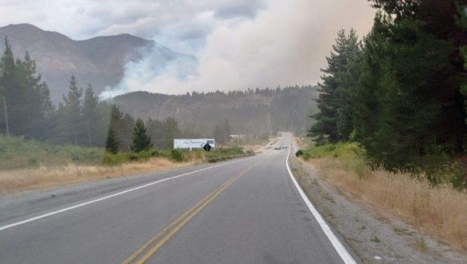 Los incendios en la Patagonia y la Ruta 40. 