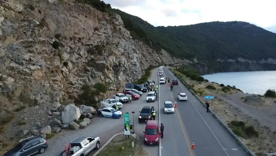 Se detectaron 16 alcoholemias positivas en la Ruta de los Siete Lagos. (Gentileza San Martín Informa).