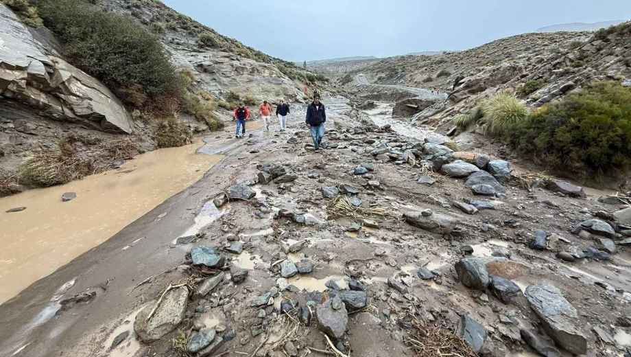 Las consecuencias del temporal en Tricao Malal. Foto: gentileza.