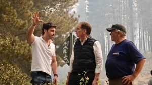 Santilli suspendió su visita a Chubut y la interna Milei-Villarruel se metió en los incendios