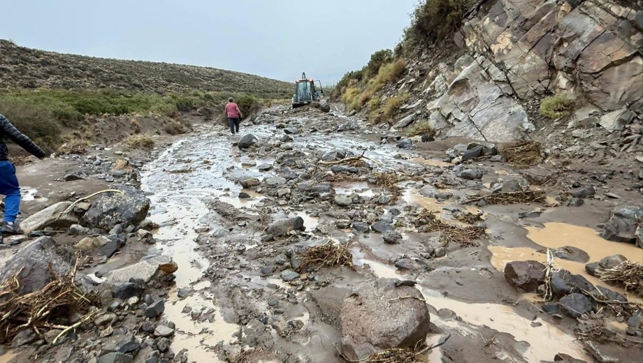 Temporal en Neuquén: la postal en Tricao Malal. Fotos: gentileza FM Patagonia 