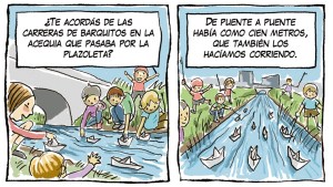 «Regatas», la tira de Chelo Candia en el suple Viajes y Turismo