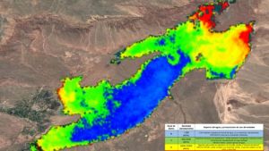 Alerta por cianobacteria en El Chocón: la AIC difundió el mapa y qué zonas evitar este domingo 4 de enero