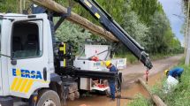 Imagen de Tras la intensa tormenta en el Alto Valle, Edersa trabaja para reponer la luz en cuatro barrios de Cipolletti