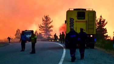 VIDEO | Incendios en la Patagonia: ante las llamas sin control, pidió ayuda a Dios y el fuego se detuvo