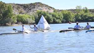 Damián Pinta y Facundo Lucero se quedaron con la tercera etapa de la Regata del Río Negro
