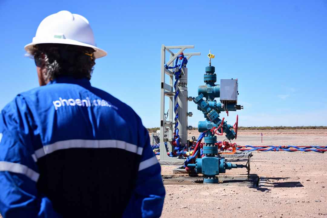 Phoenix Global Resources logra un pozo r&eacute;cord en Vaca Muerta desde R&iacute;o Negro