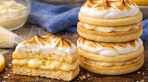 Imagen de Alfajores de pie de limón: la versión fresca y suave para el verano