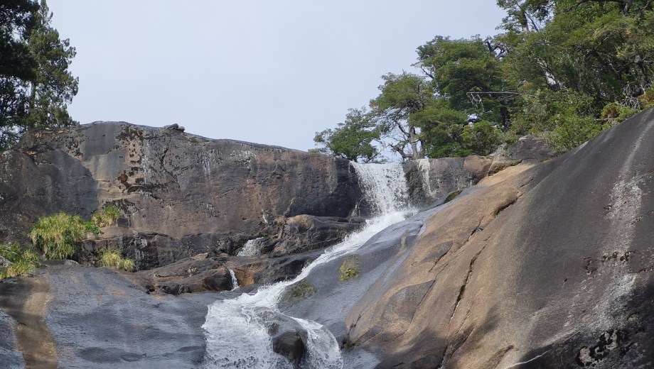 Cascada Frey al final del Brazo Tristeza. Foto: gentileza