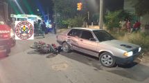 Imagen de Dos motociclistas heridos en un choque en Plottier durante la madrugada de Año Nuevo