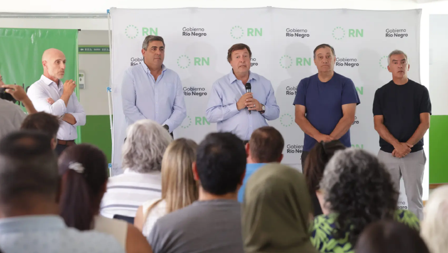 Tres de las cuatro oferentes iniciales para la obra de agua del lago Gutiérrez en Bariloche presentaron sus propuestas económicas. Foto: Gentileza