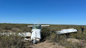 Cayó una avioneta cerca de San Antonio Oeste: hay tres heridos que provenían de otra provincia
